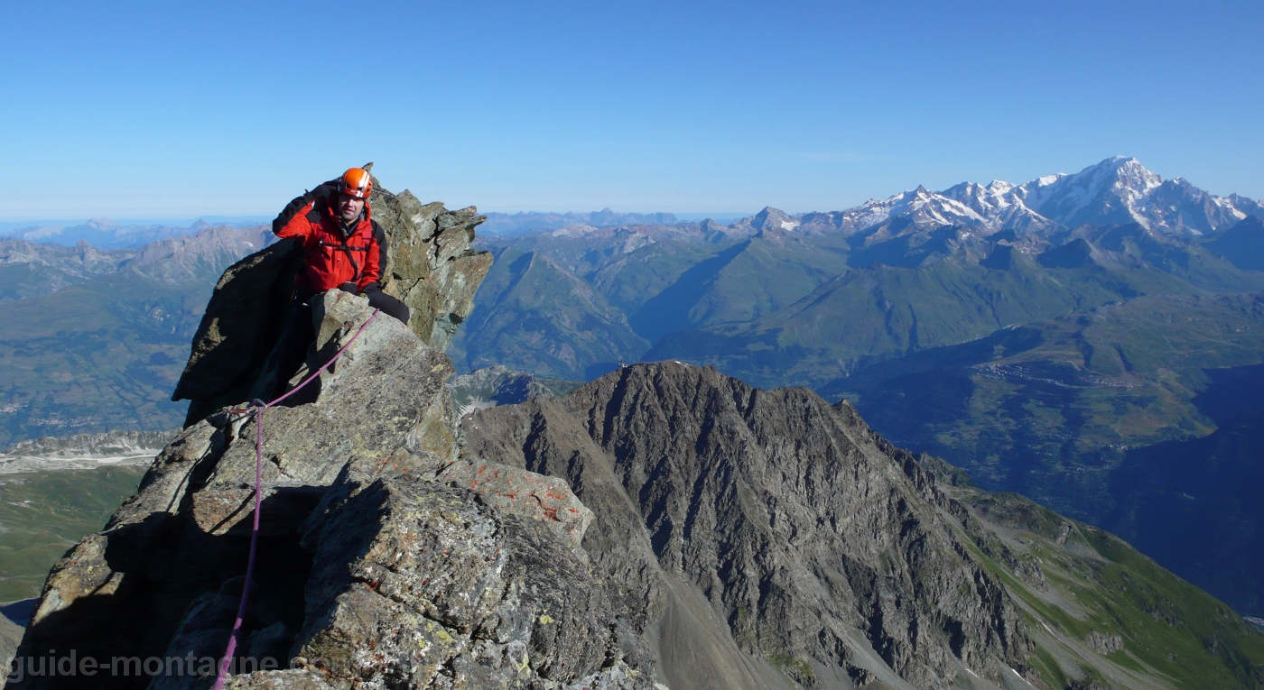 Arete nord du Mont Pourri 06